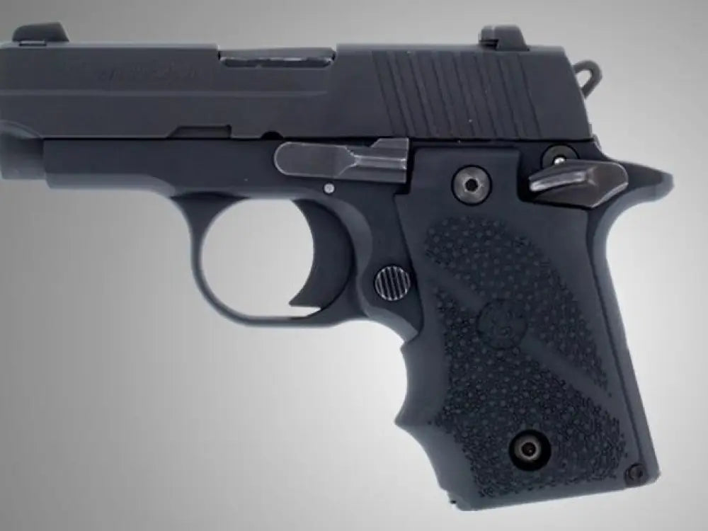 Hogue Grips Sig Sauer P238 Rubber Grip with Finger Grooves Buy at Faith and Freedom Outdoors