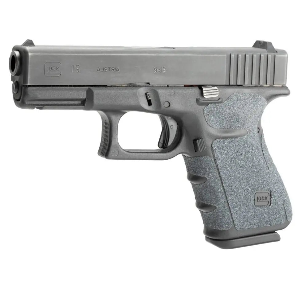 Hogue Grips Wrapter Grit Adhesive Grip for Select Gen 5 Glock Models Black Buy at Faith and Freedom Outdoors