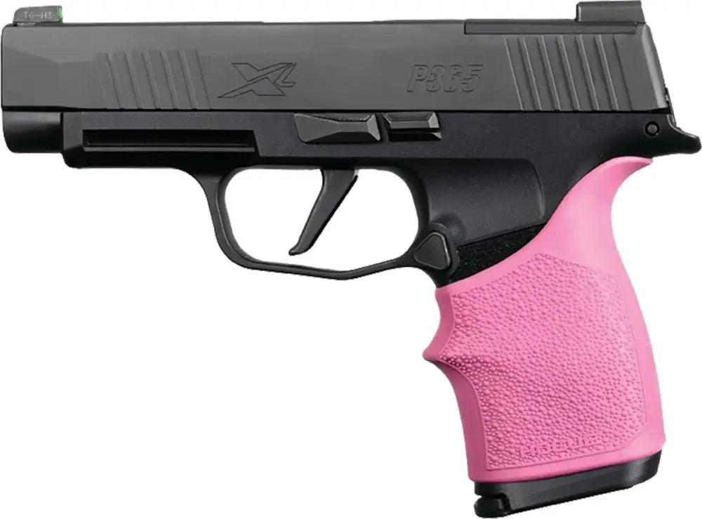 Hogue Gun Parts|grips Handall Beavertail Grip Sleeve Sig Sauer P365xl- Pink Buy at Faith and Freedom Outdoors