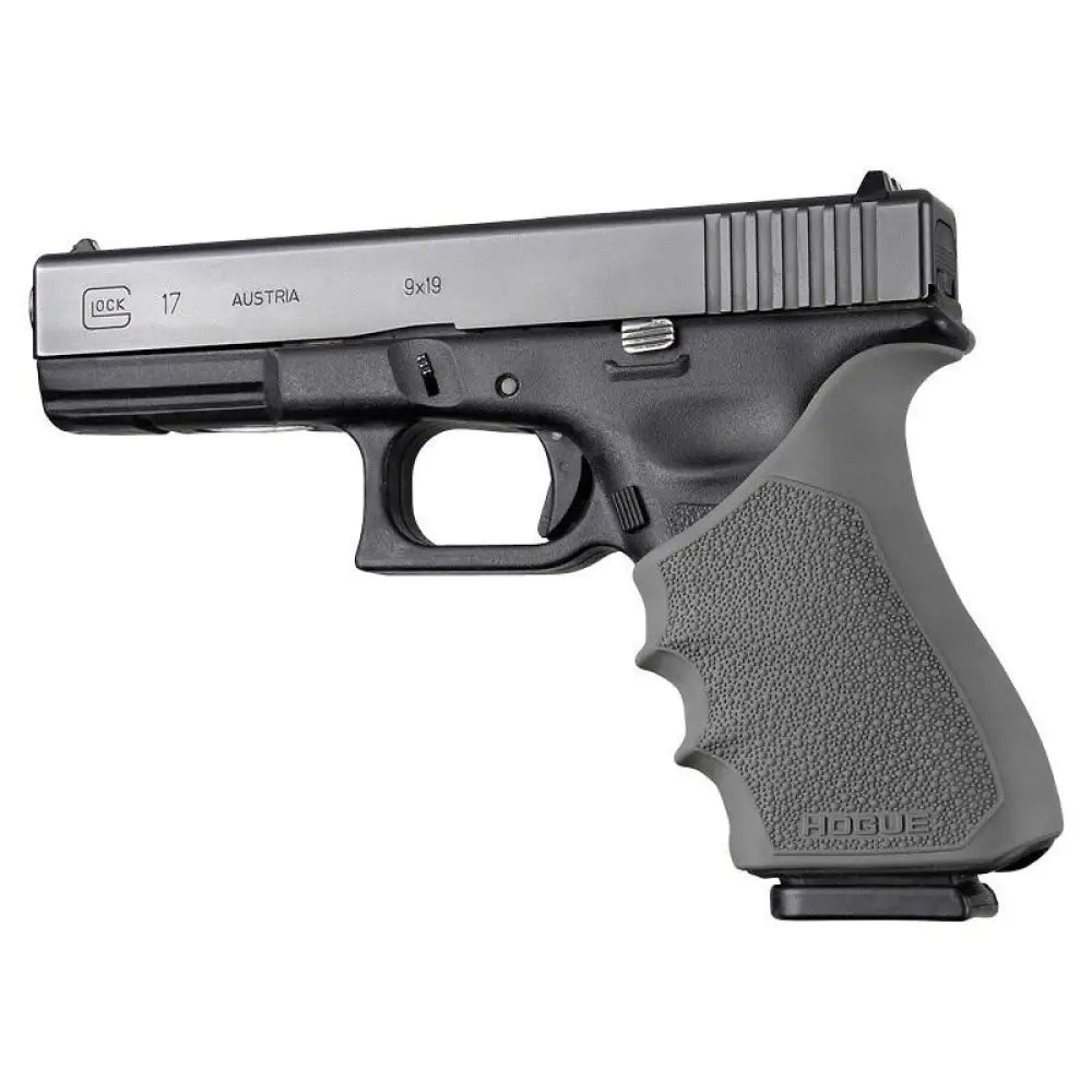 Hogue Gun Parts|grips Handall Beavertail Handgun Grip Sleeve for Glock 17 Gen 3-4 Slate Grey Buy at Faith and Freedom