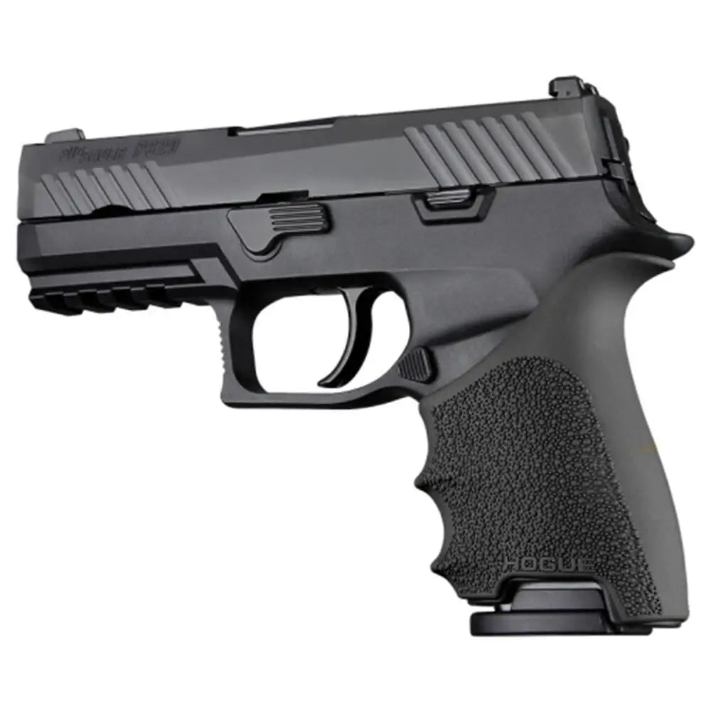 Hogue Gun Parts|grips Handall Beavertail Handgun Grip Sleeve for Sig Sauer P320 Compact Black Buy at Faith and Freedom