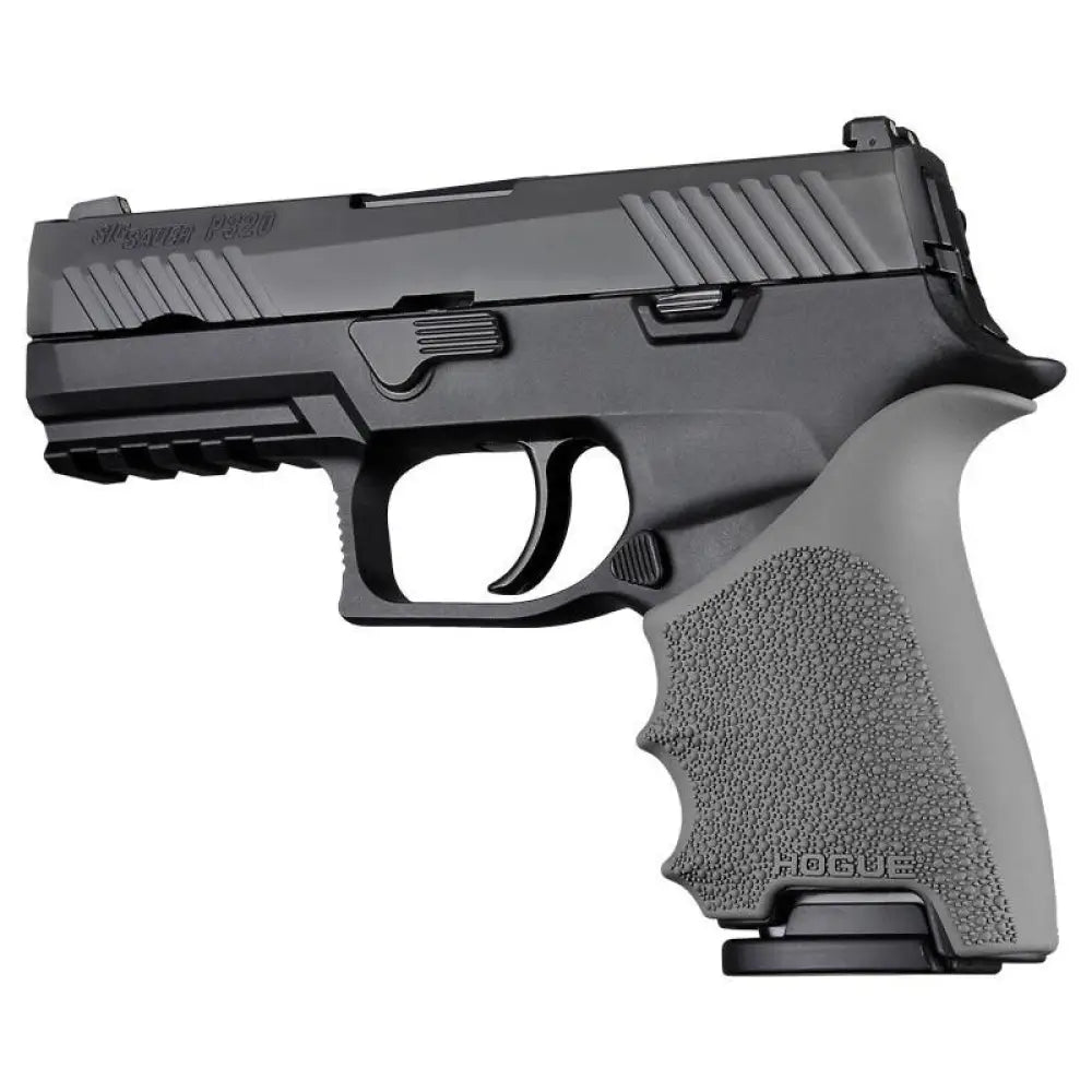 Hogue Gun Parts|grips Handall Beavertail Handgun Grip Sleeve for Sig Sauer P320 Compact Slate Grey Buy at Faith