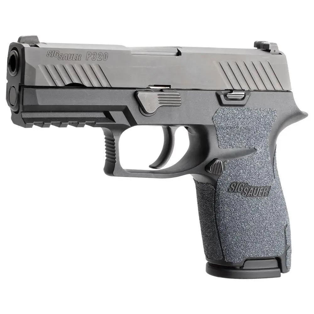 Hogue Gun Parts|grips Wrapter Grit Adhesive Grip for Sig Sauer P320 Compact Black Buy at Faith and Freedom Outdoors