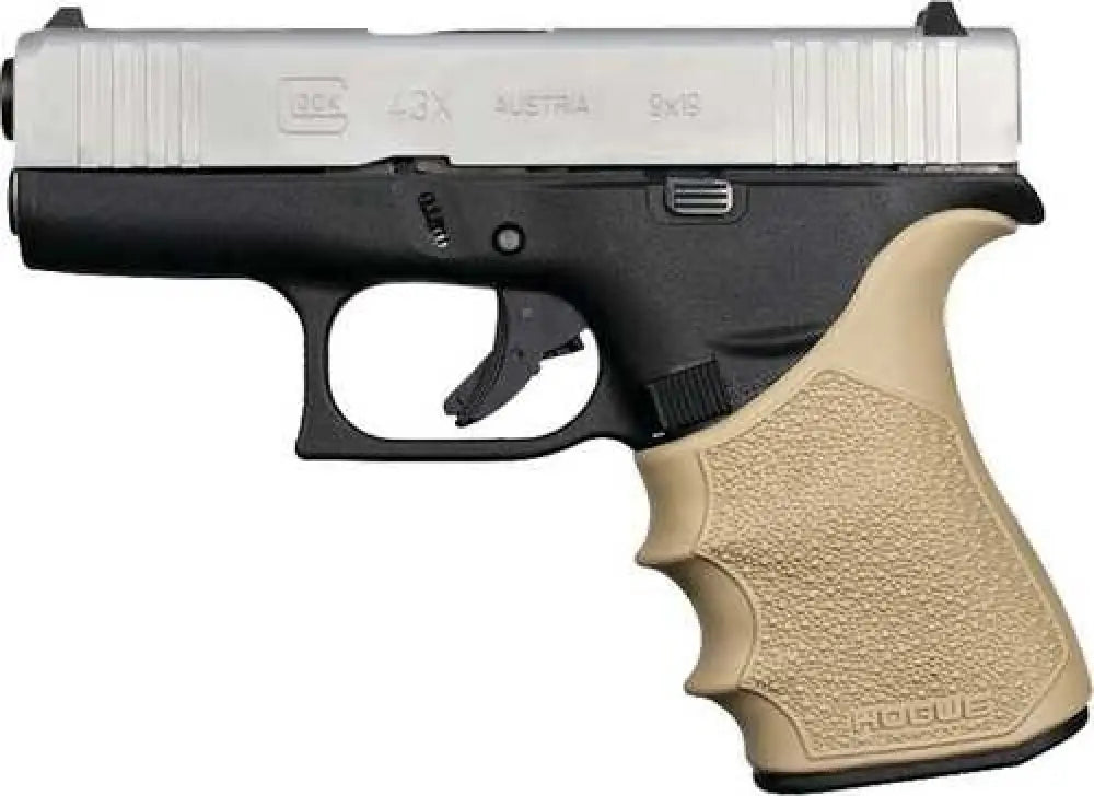Hogue Handall Beavertail Grip Sleeve Glock 43x 48 - Fde - 18213