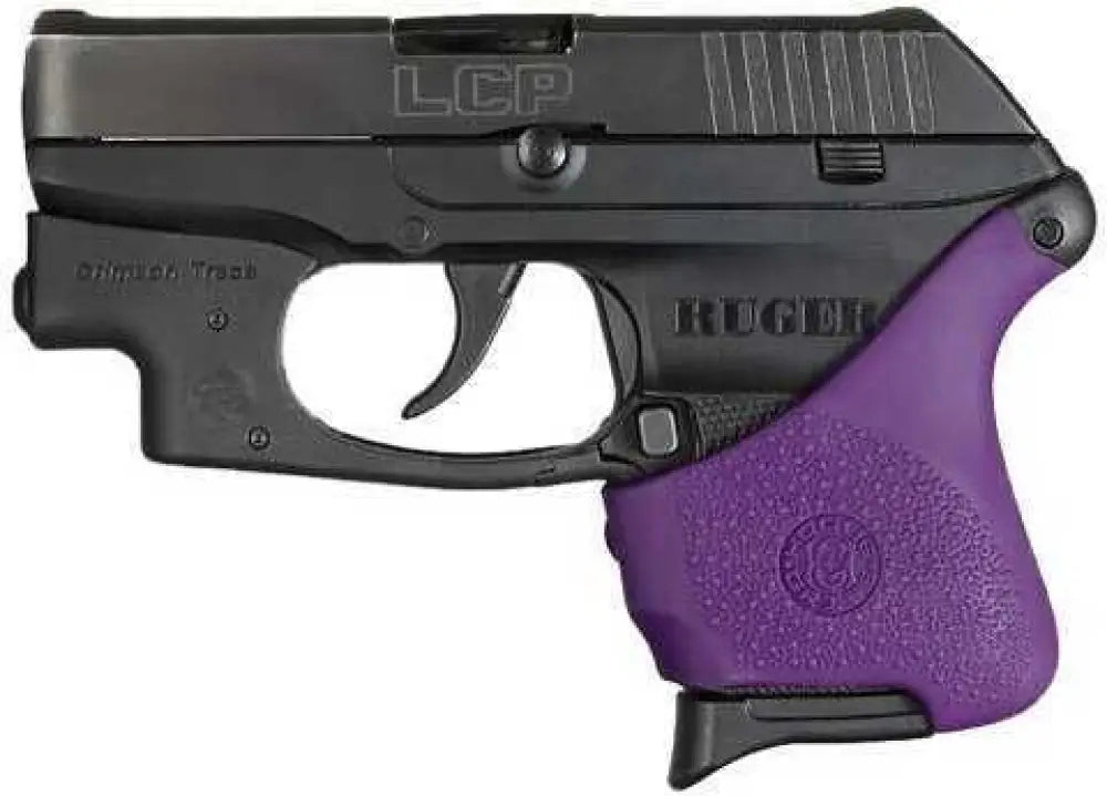 Hogue Handall Grip Sleeve Hybrid Ruger Lcp Ct Purple Md: 18116