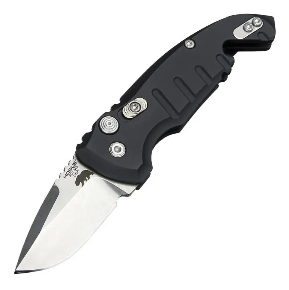 Hogue Knife Knives & Edged Tools|knives A01-microswitch Automatic Folder 2’’ Blade Black Buy at Faith and Freedom