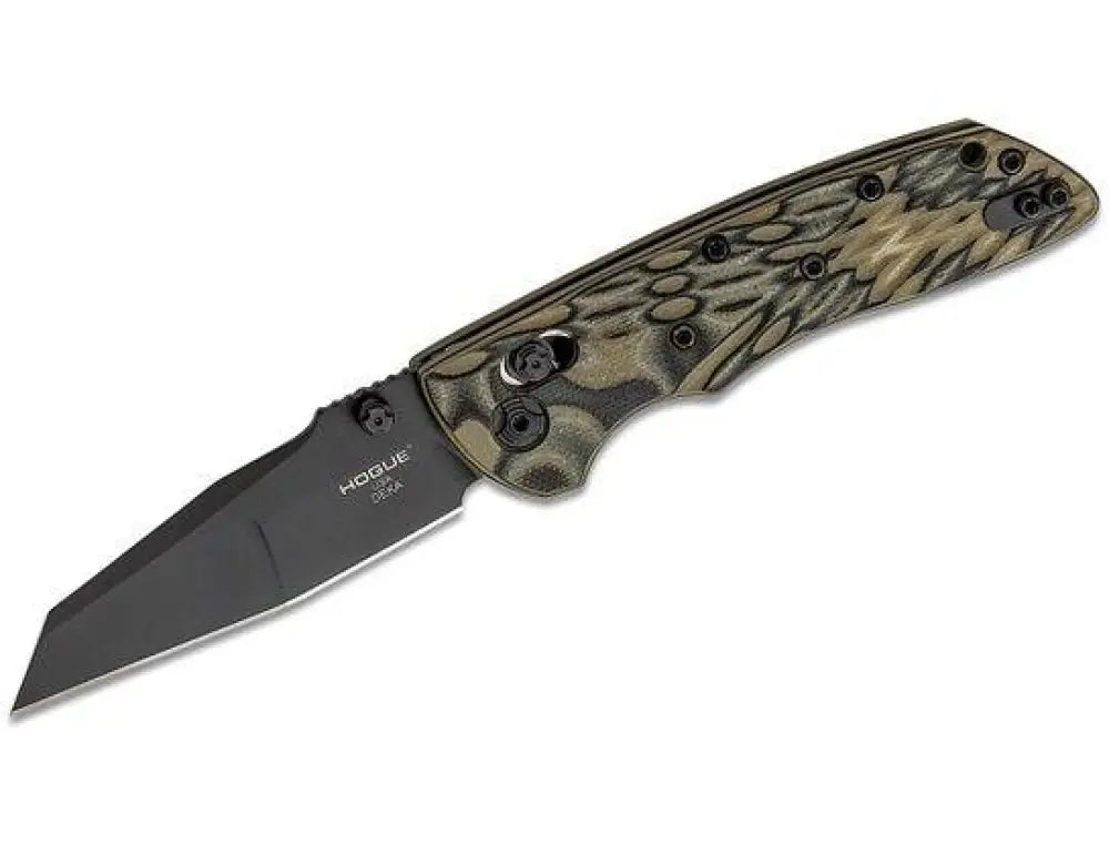 Hogue Knife Knives & Edged Tools|knives Deka Able Lock Folding 3-1/4’’ Wharncliffe Blade Black Cerakote Finish G-mascus