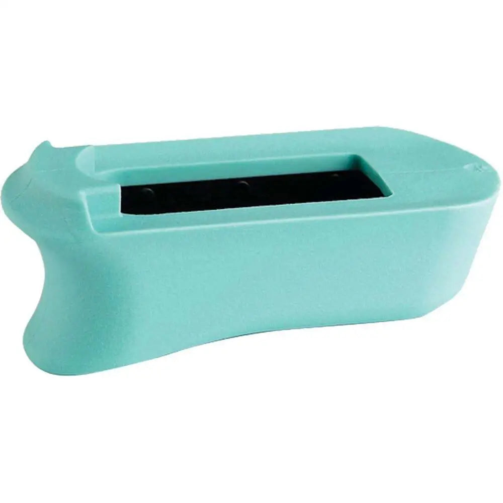 Hogue Magazine Extensions Kimber Micro 9 Rubber Extended Base Pad Aqua Buy at Faith and Freedom Outdoors