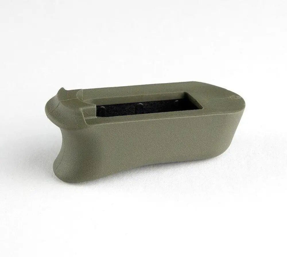 Hogue Magazine Extensions Kimber Micro 9 Rubber Extended Base Pad Od Green Buy at Faith and Freedom Outdoors
