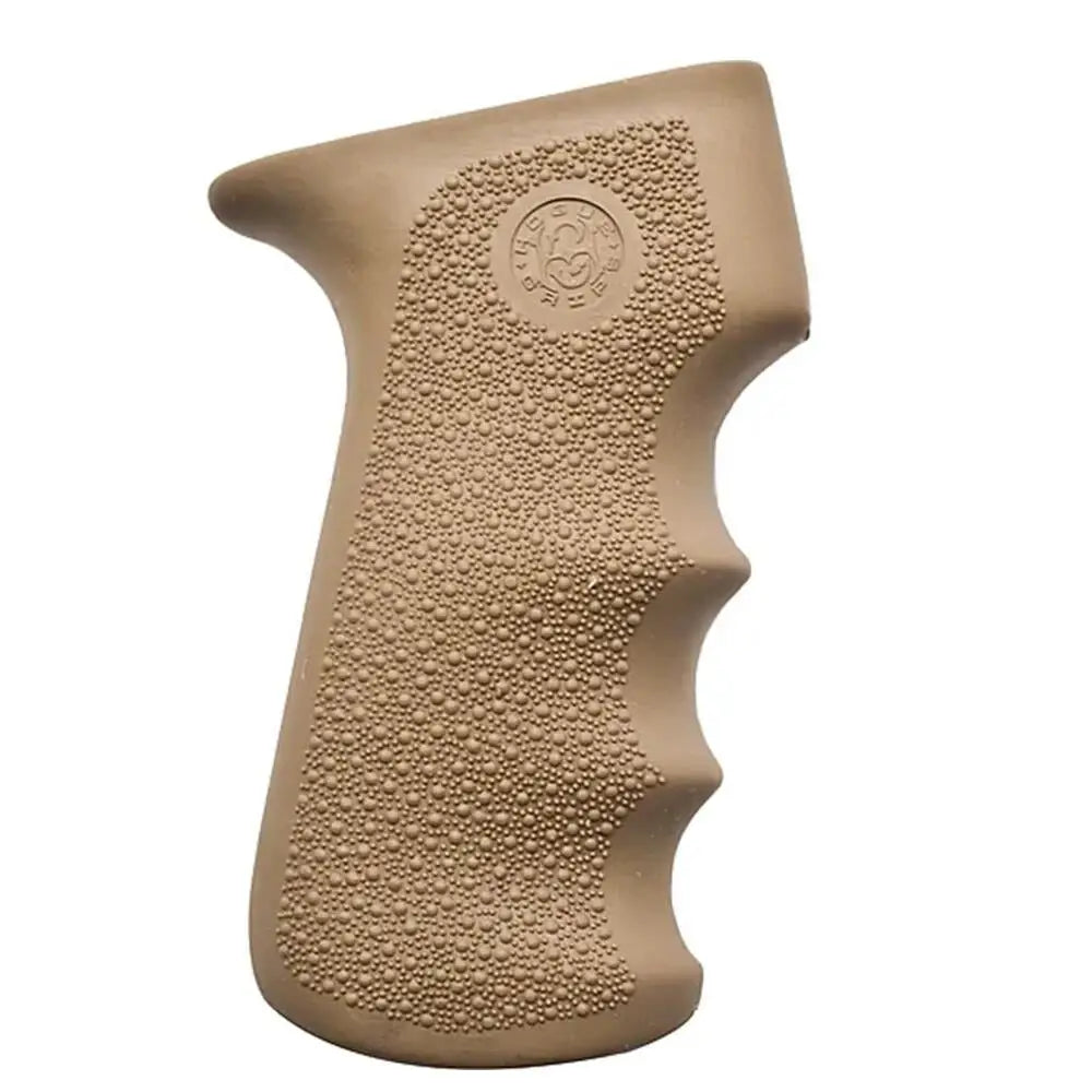 Hogue Rifle Parts Ak-47 Rubber Grips with Finger Grooves - Desert Tan Buy at Faith and Freedom Outdoors