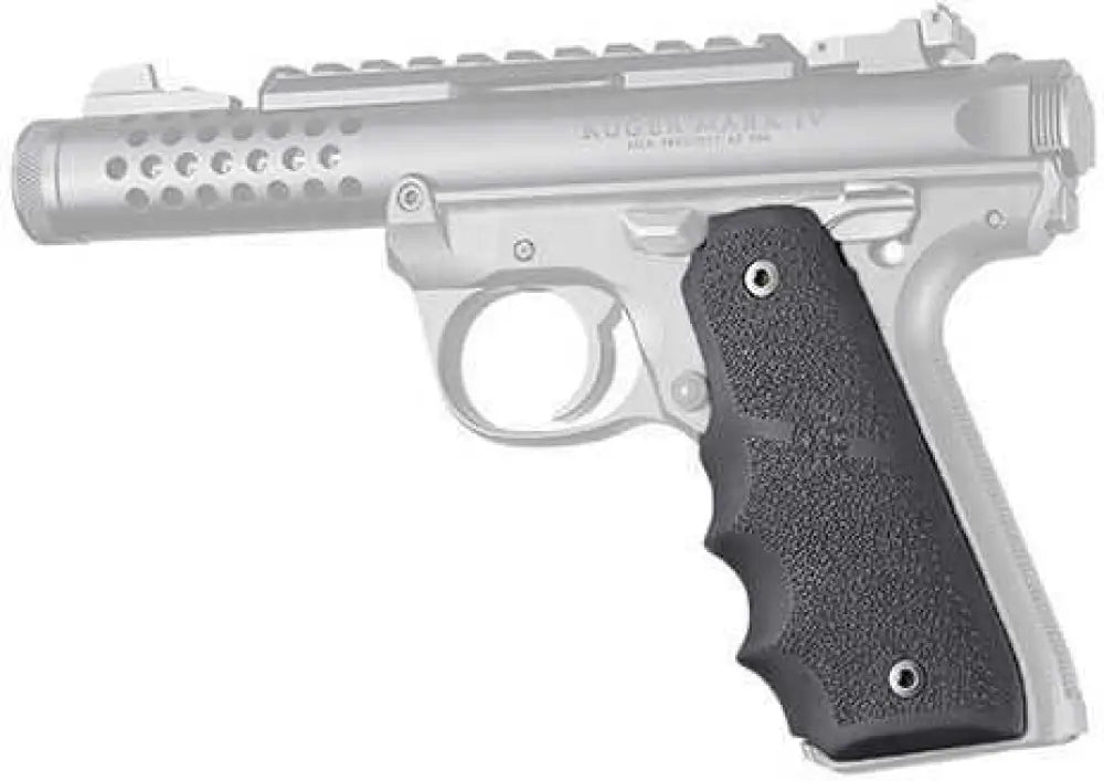 Hogue Ruger 22/45 Mkiv Rubber Grip with Finger Grooves Black - 79080