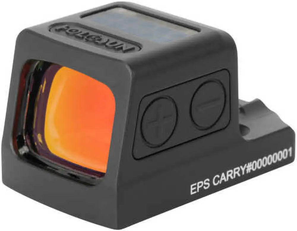 Holosun Epscarrygrmrs Eps Carry Green Mrs Black Anodized 0.58 x 0.77 2 Moa Dot/32 Circle Multi Reticle