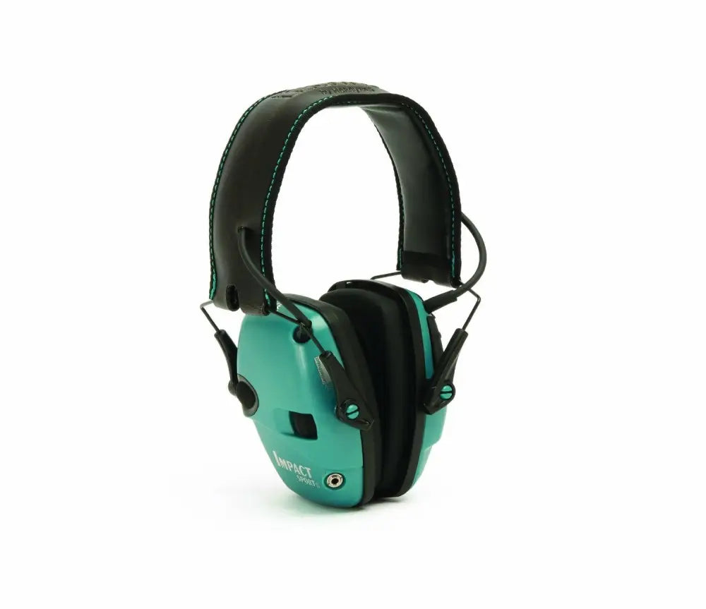 Honeywell Safety Products Usa Ear Muffs Howard Leight Impact Sport Electronic 22db Teal Buy at Faith and Freedom