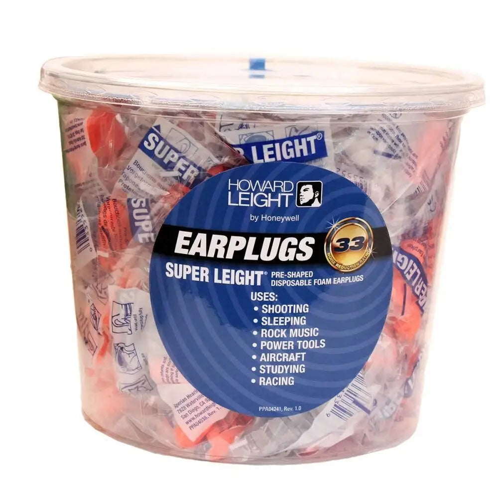 Honeywell Safety Products Usa Ear Plugs Howard Leight Super Pre-shaped Foam Coral 33db 100/pr Uncorded Tub Buy at Faith