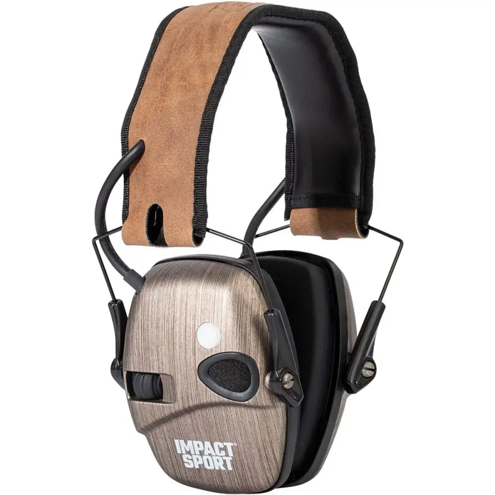 Honeywell Safety Products Usa Shooting|ear Muffs Howard Leight Impact Sport Bluetooth Earmuff Brushed Bronze Brown Band