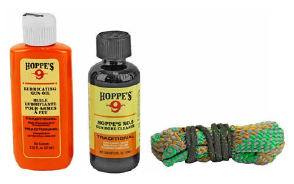 Hoppes 1 2 3 Done Pistol Kit 40cal Buy at Faith and Freedom Outdoors - Cleaning Kits - Kit