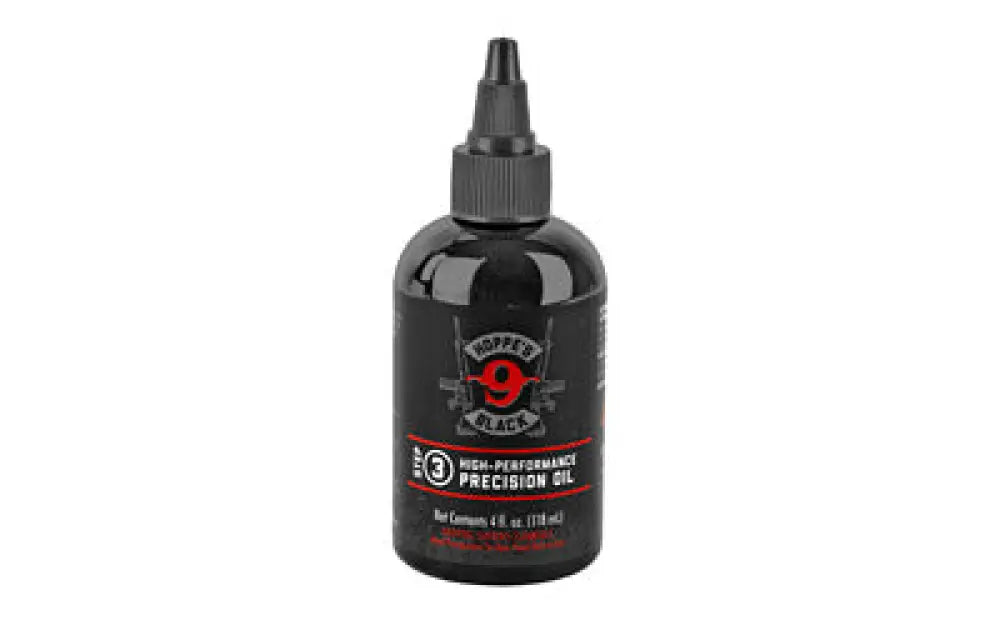 Hoppes Black Lube Bottle 4oz Buy at Faith and Freedom Outdoors - Solvents & Lubricants - Liquid