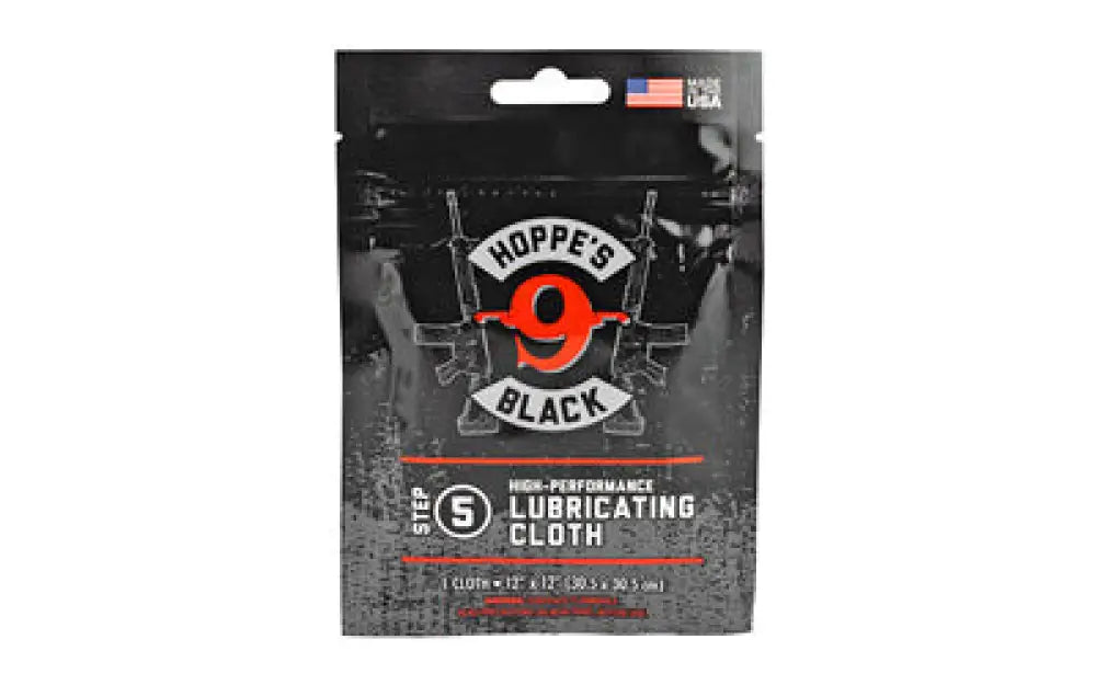 Hoppes Black Lubricating Cloth Buy at Faith and Freedom Outdoors - Solvents & Lubricants - Cloth