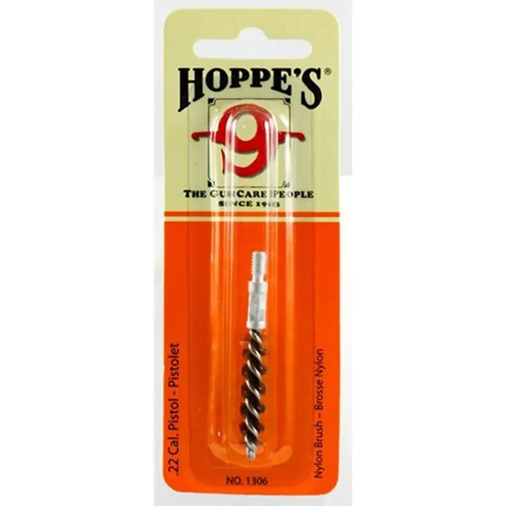 Hoppe’s Cleaning Brushes Mops and Swabs Nylon/tynex Brush 22 Cal Pistol Buy at Faith and Freedom Outdoors