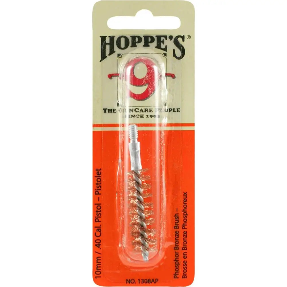Hoppe’s Cleaning Brushes Mops and Swabs Phosphor Bronze Brush 40 Cal Buy at Faith and Freedom Outdoors