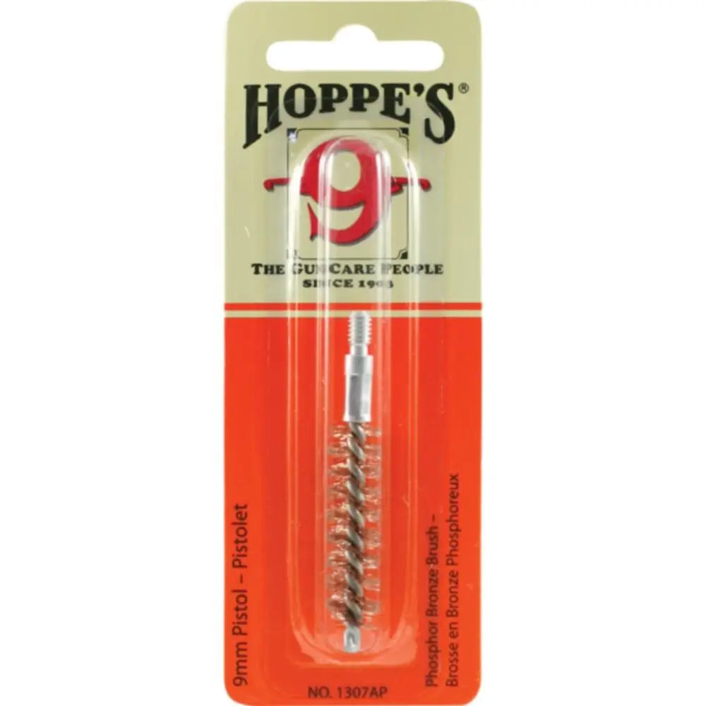 Hoppe’s Cleaning Brushes Mops and Swabs Phosphor Bronze Brush 9mm Buy at Faith and Freedom Outdoors