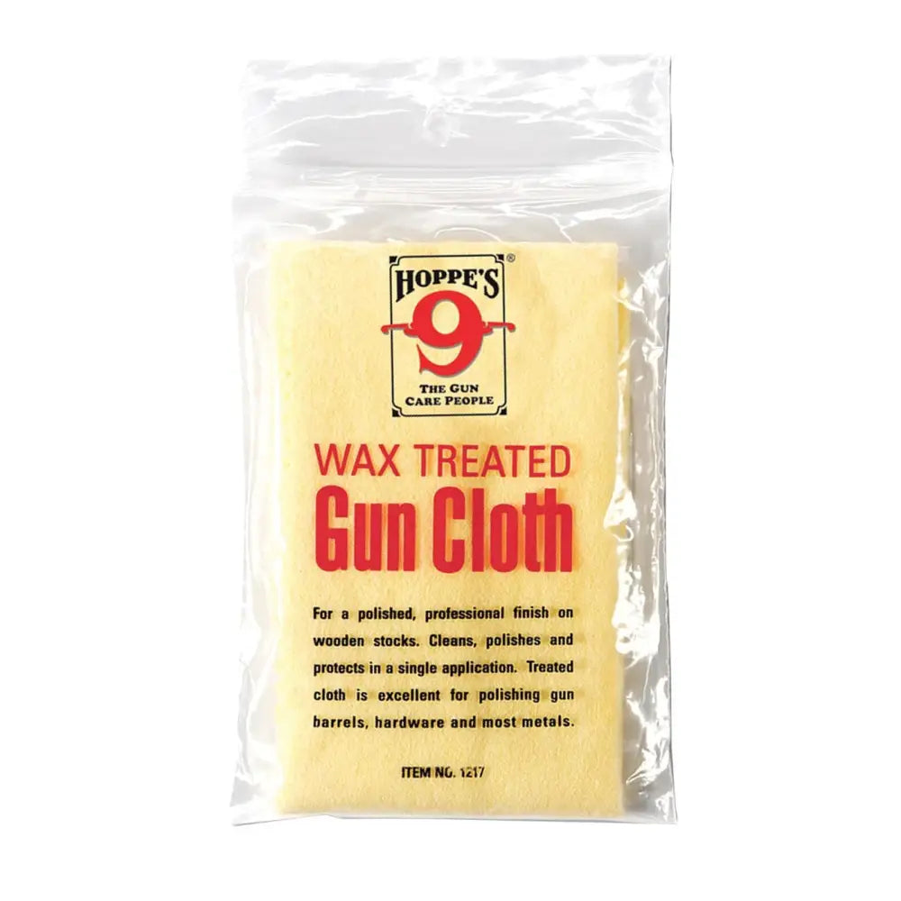 Hoppe’s Cloths & Wipes Wax Treated Gun Cloth Buy at Faith and Freedom Outdoors