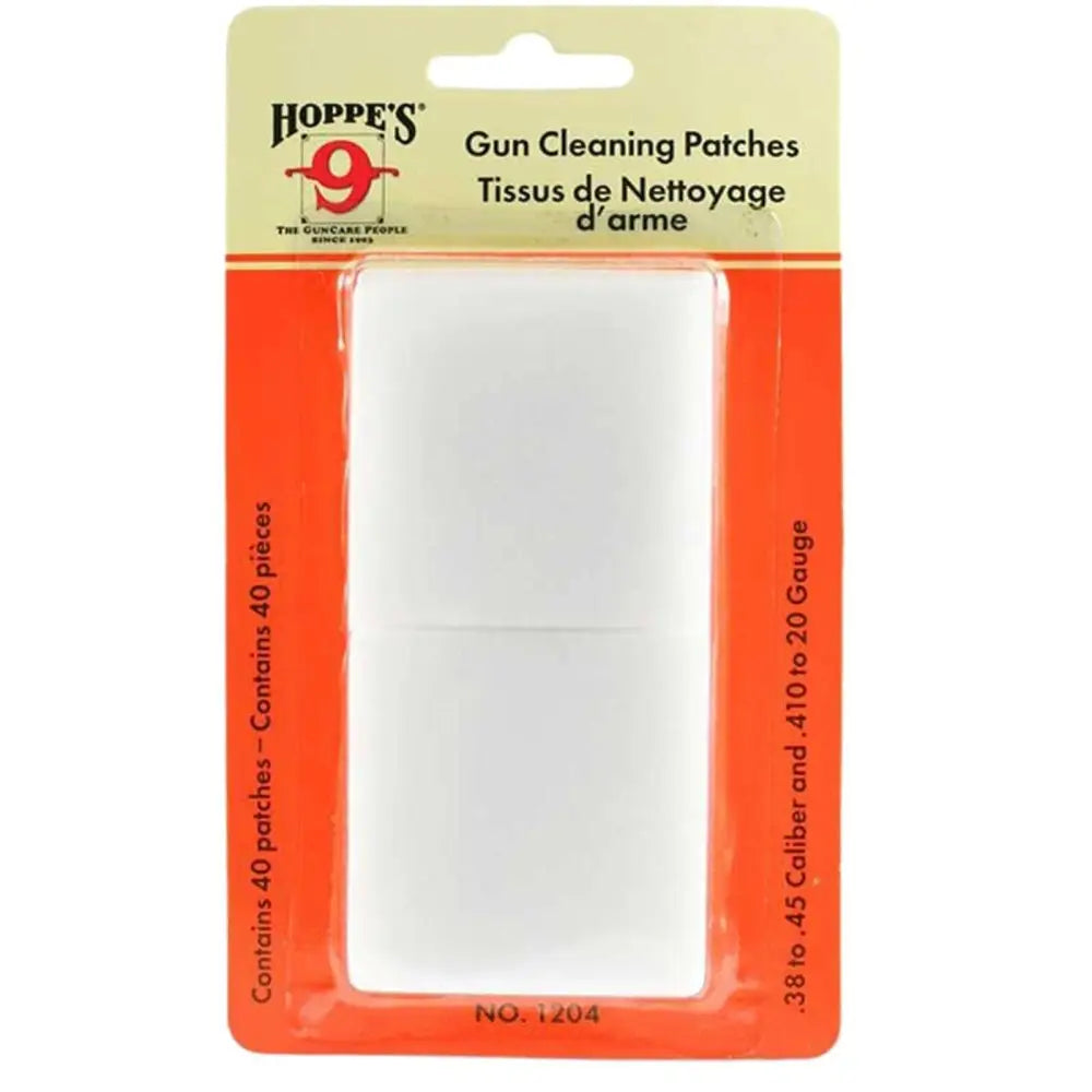 Hoppe’s Gun Cleaning Jags Patch Holders & Patches 16/12 Gauge - 25/ct Buy at Faith and Freedom Outdoors