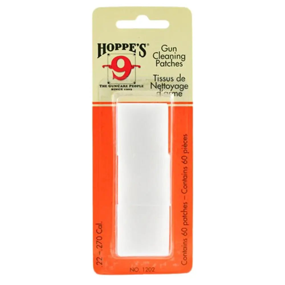 Hoppe’s Gun Cleaning Jags Patch Holders & Patches 22 to.270 Caliber - 60/ct Buy at Faith and Freedom Outdoors