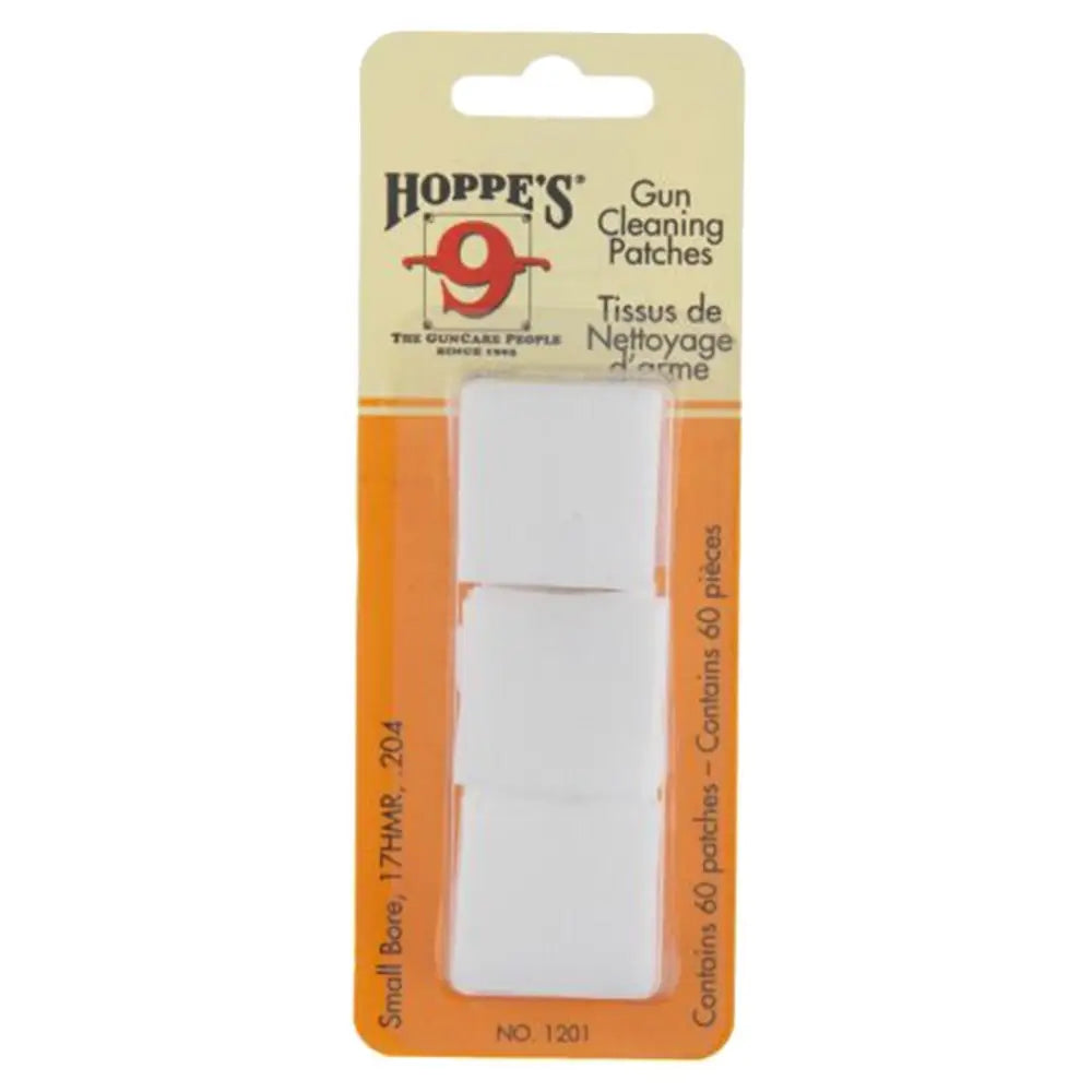 Hoppe’s Gun Cleaning Jags Patch Holders & Patches Small Bore 17 Hmr.204 - 60/ct Buy at Faith and Freedom Outdoors