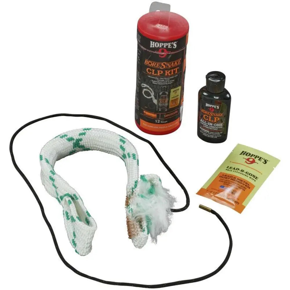 Hoppe’s Gun Cleaning Kits Boresnake Clp 12 Ga Shotgun Kit Buy at Faith and Freedom Outdoors