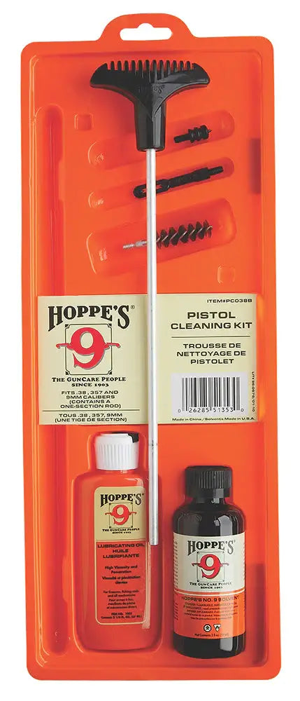 Hoppe’s Gun Cleaning Kits Kit for Calibers 22 Pistol Buy at Faith and Freedom Outdoors