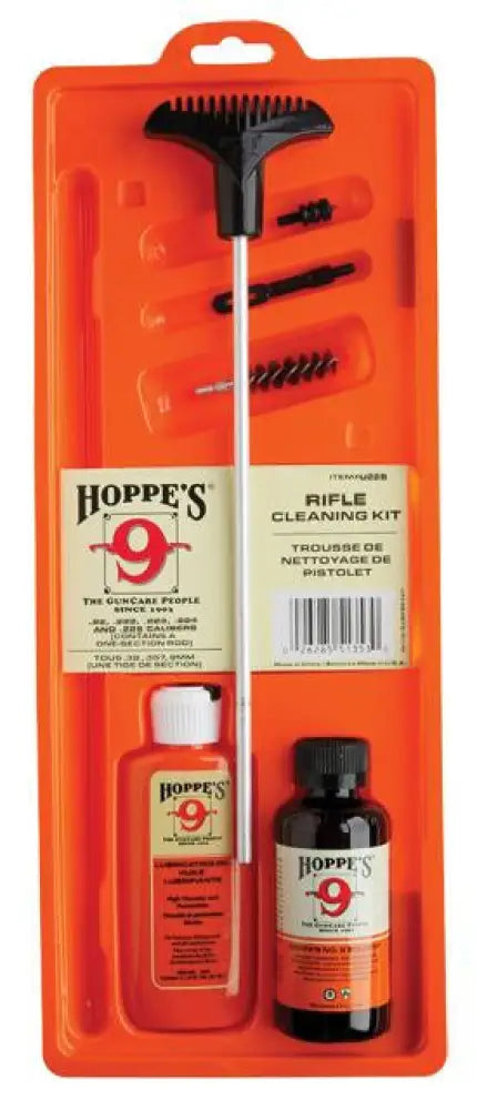 Hoppe’s Gun Cleaning Kits Kit for Calibers 40 10mm Buy at Faith and Freedom Outdoors