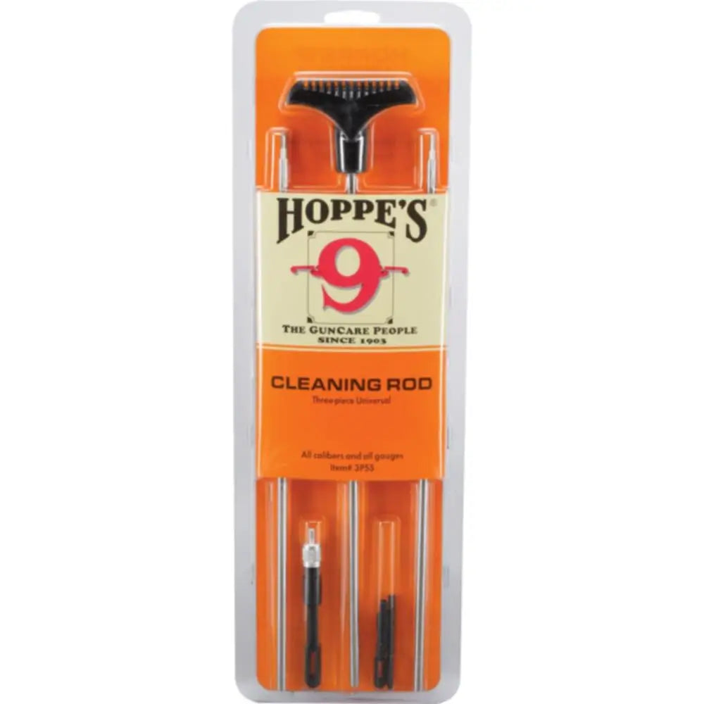 Hoppe’s Gun Cleaning Rods 3 Piece Benchrest Aluminum Ceaning Rod - Rifle/ Shotgun Buy at Faith and Freedom Outdoors