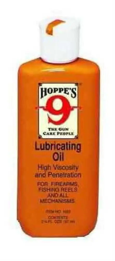 Hoppes Gun Lubricating Oil 2 1/4 Oz Squeeze Bottle 10 Pk Md: 1003