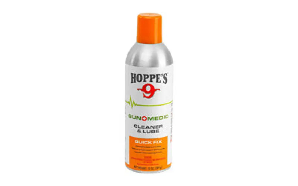 Hoppes Gun Medic Cleaning/lube 10oz Buy at Faith and Freedom Outdoors - Solvents & Lubricants - Liquid