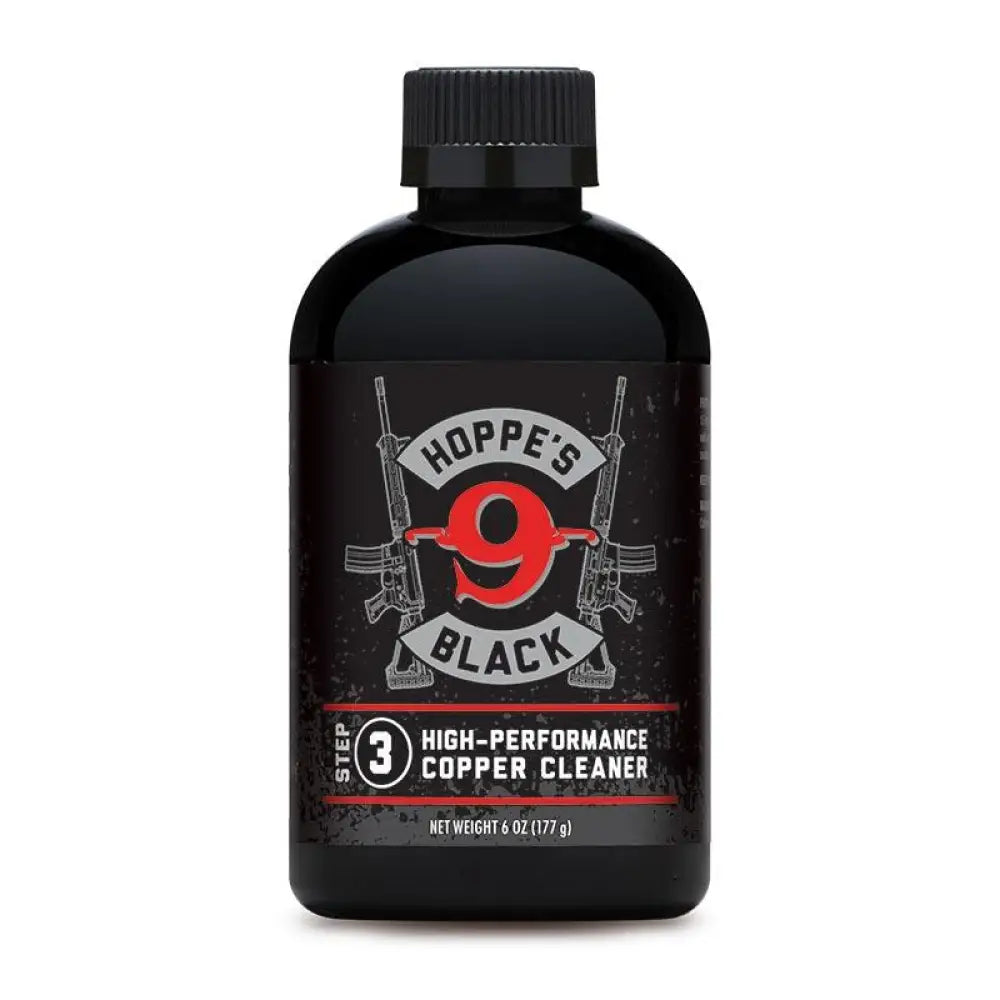 Hoppe’s Gun Oils & Cleaning Solvents Black Copper Cleaner 4 Oz. Bottle Buy at Faith and Freedom Outdoors