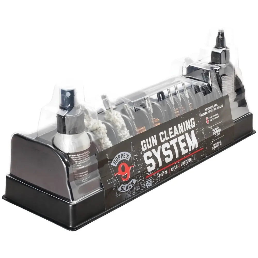 Hoppe’s Gun Oils & Cleaning Solvents Black System Buy at Faith and Freedom Outdoors
