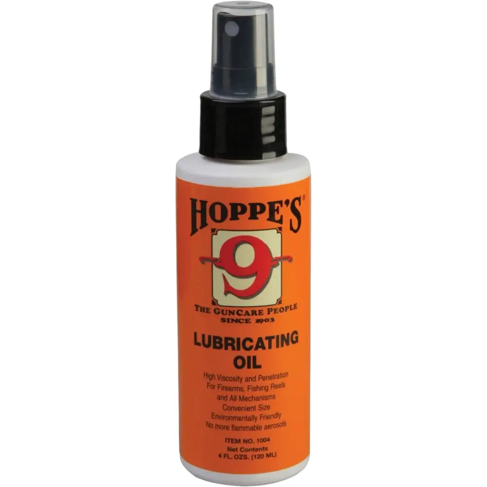 Hoppe’s Gun Oils & Cleaning Solvents Lubricating Oil - 4 Oz Pump Buy at Faith and Freedom Outdoors