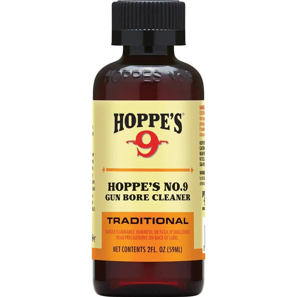 Hoppe’s Gun Oils & Cleaning Solvents No. 9 Bore Cleaner 2oz Buy at Faith and Freedom Outdoors