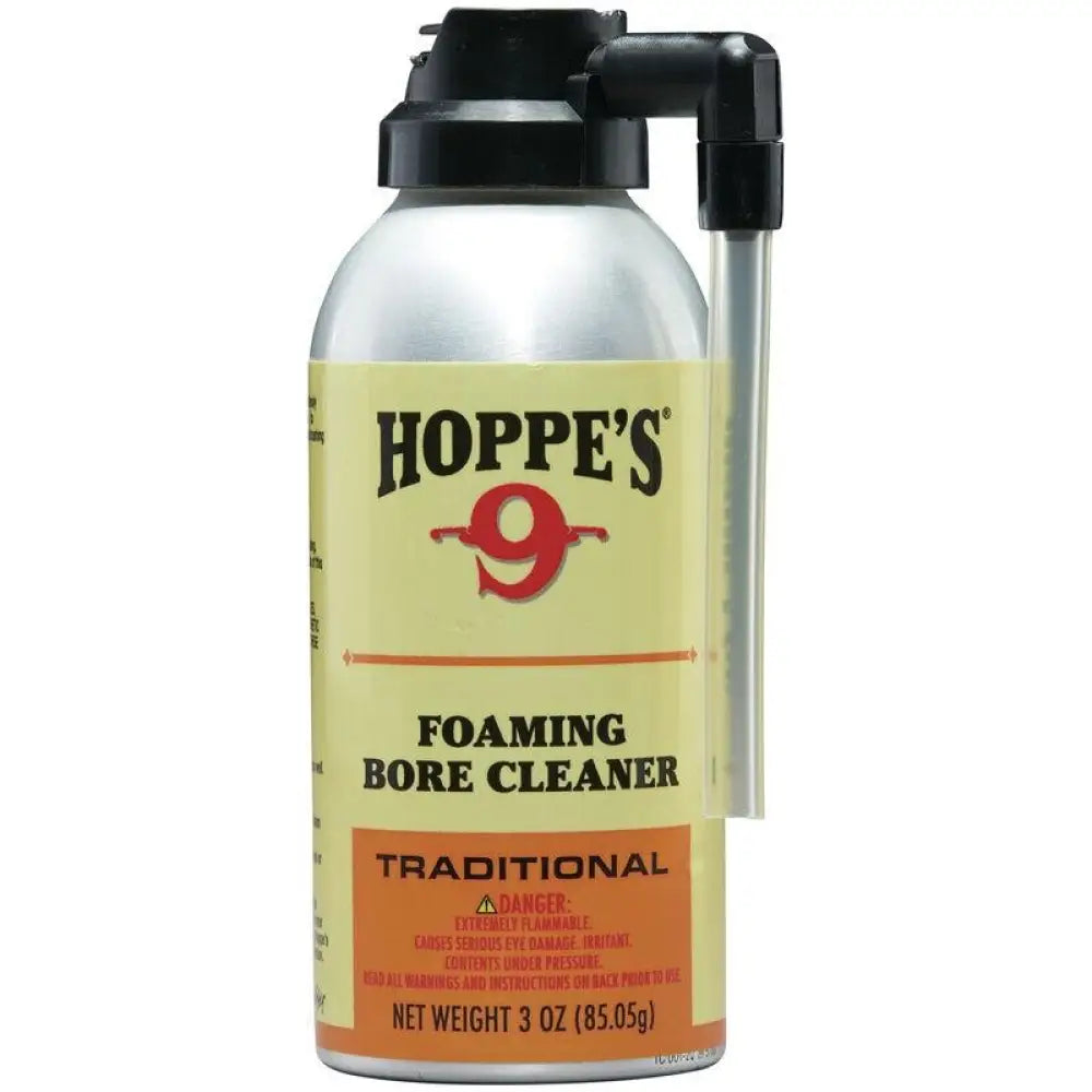 Hoppe’s Gun Oils & Cleaning Solvents No. 9 Foaming Bore Cleaner Bottle 3.0 Oz Buy at Faith and Freedom Outdoors