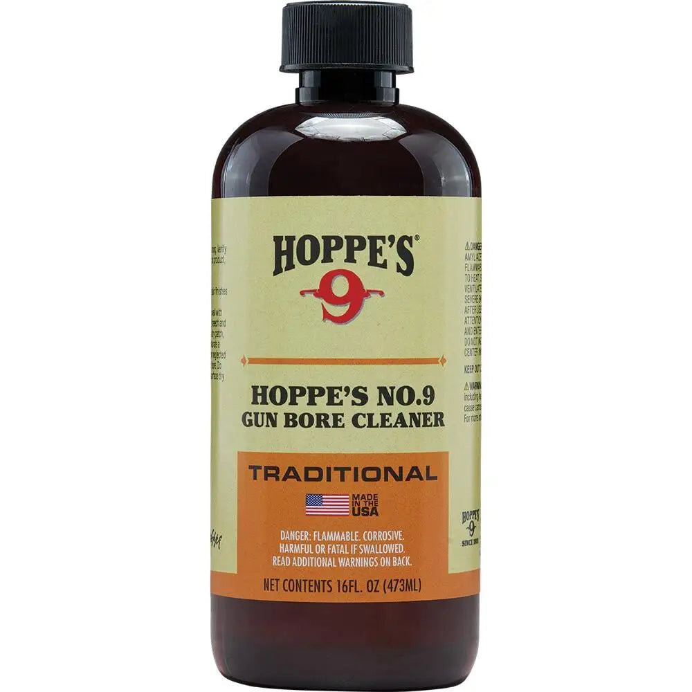 Hoppe’s Gun Oils & Cleaning Solvents No. 9 Powder Solvent 16 Oz Buy at Faith and Freedom Outdoors