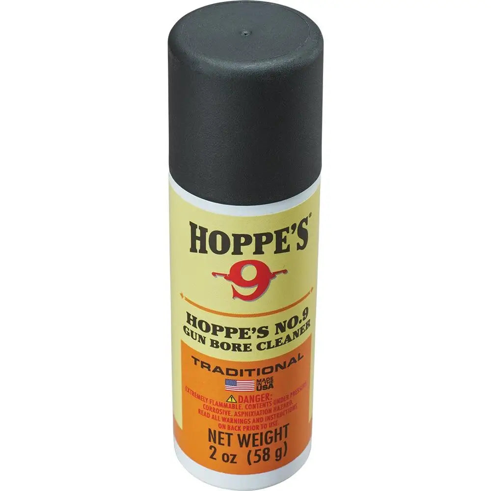 Hoppe’s Gun Oils & Cleaning Solvents No. 9 Powder Solvent Aerosol 2 Oz Buy at Faith and Freedom Outdoors