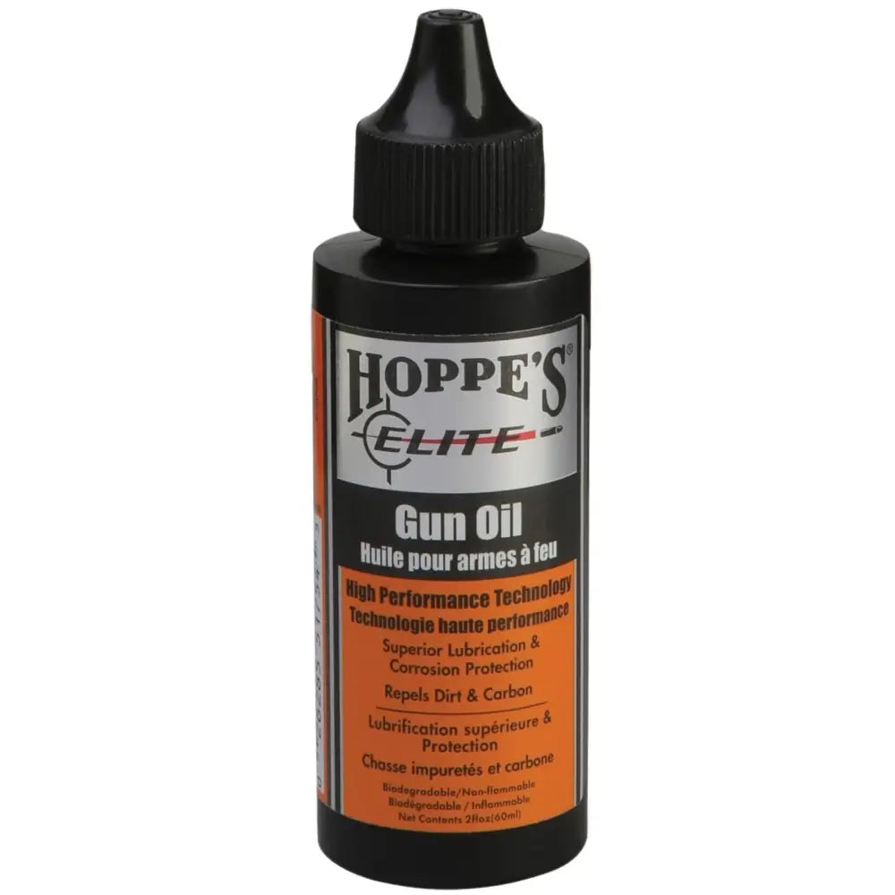 Hoppe’s Shooting|gun Oils & Gun Cleaning Solvents Elite Oil - 2 Oz Squeeze Bottle Buy at Faith and Freedom Outdoors