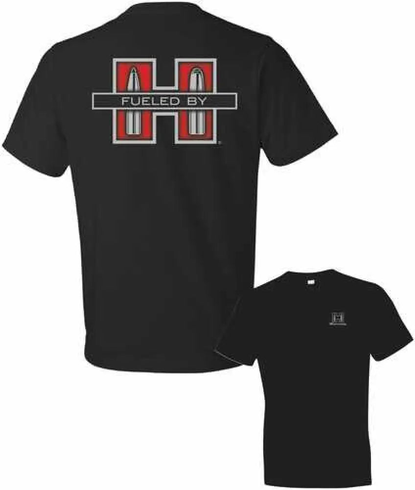 Horizon Design 30123 Hornady T-shirt Fueled by Black Large
