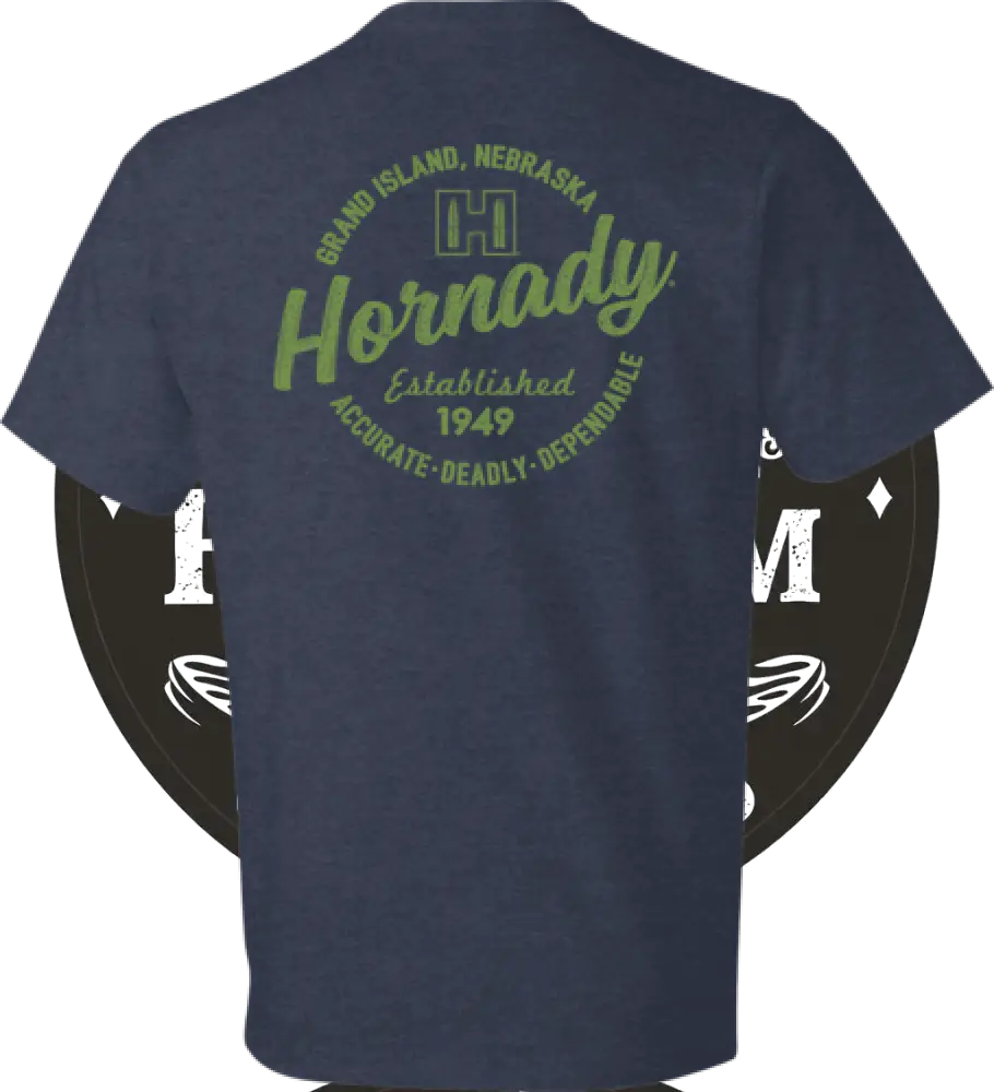 Horizon Design 31435 Hornady T-shirt Logo Stamp Military Green 2xl