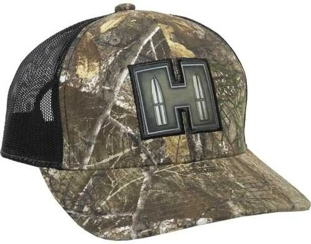 Hornaday Meshback Cap Realtree Edge/black - Hrn03a-r7005