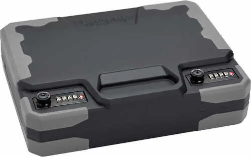 Hornady 95260 Treklite Lock Box Xxl Combination/key Entry Black Polycarbonate Holds 2 Handguns 12.20’’ x 10.10’’ 3.30’’