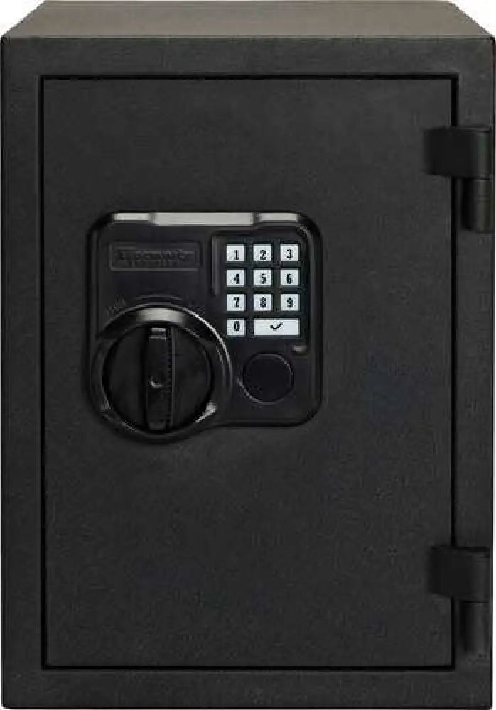 Hornady 95407 Fireproof Safe Keypad/key Entry Black Powder Coat Steel Holds 2 Handguns 12’’ x 15’’ 16.50’’