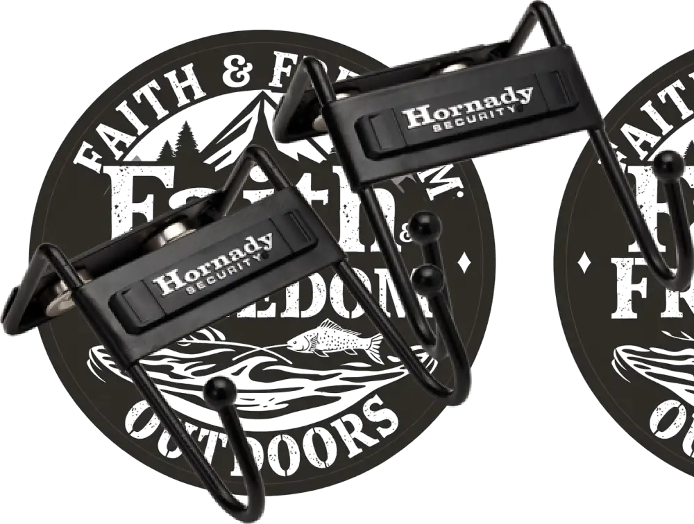 Hornady 95911 Magnetic Safe Hooks Black