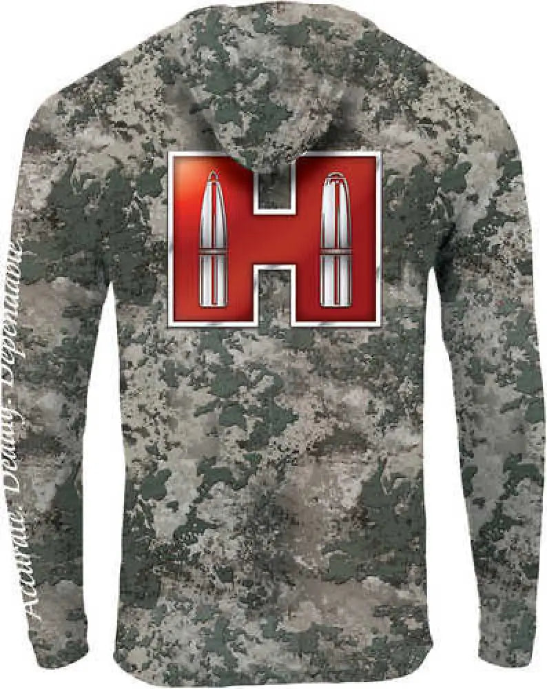 Hornady 99599s Solar Hoodie Camo Long Sleeve Small - 99599s